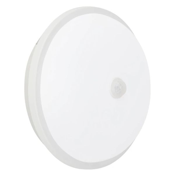 Світильник стельовий Horoz  LED 20W ІР44 6400K 2400Lm 160-265V d-220мм з дат. руху