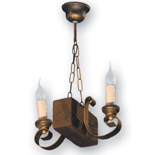 Люстра підвісна 2 свічки Е14 серії Venza 130522