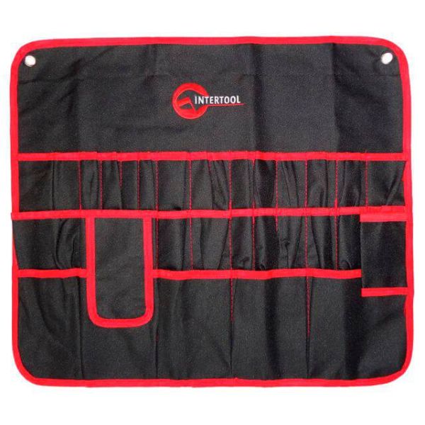 Чохол для інструменту 30 карманів 560x485 мм INTERTOOL BX-9010 Чохол для інструменту 30 карманів 560x485 мм INTERTOOL BX-9010