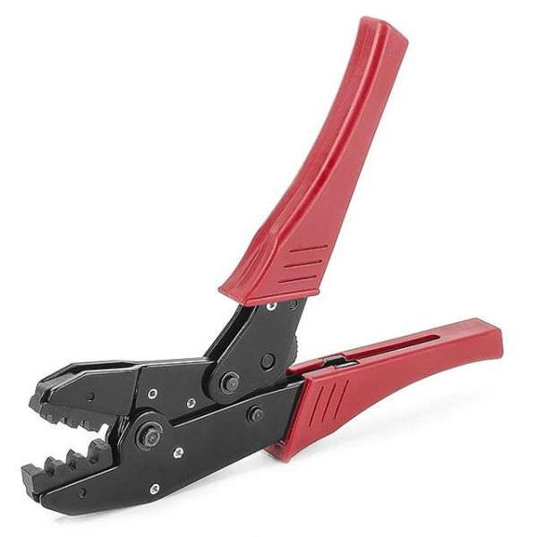 Кліщі для обтиску контактів з храповим механізмом (0,5 - 1/1,5 - 2,5/4 - 6мм) INTERTOOL HT-7050 Кліщі для обтиску контактів з храповим механізмом (0,5 - 1/1,5 - 2,5/4 - 6мм) INTERTOOL HT-7050