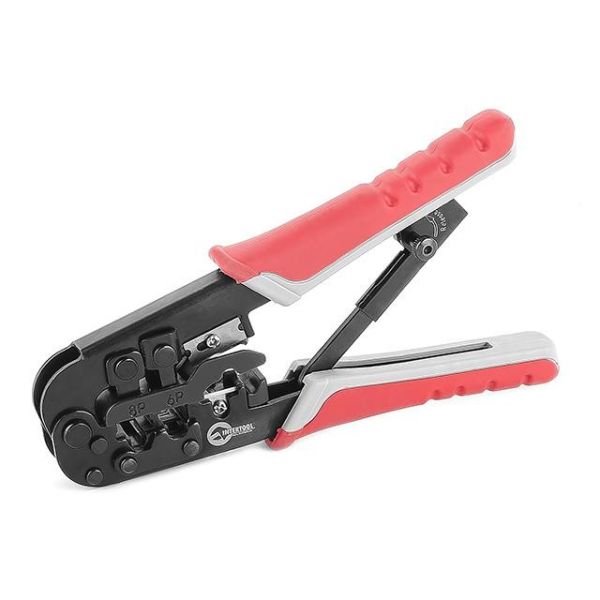 Кліщі для обтиску штекерів (RJ11/RJ12/RJ14). INTERTOOL HT-7052 Кліщі для обтиску штекерів (RJ11/RJ12/RJ14). INTERTOOL HT-7052