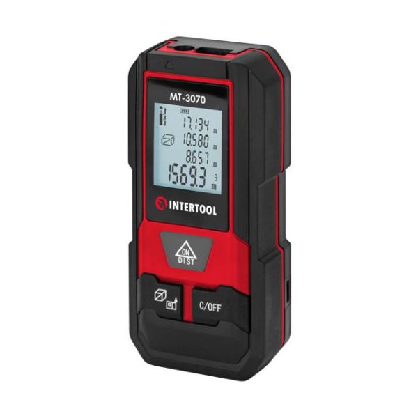 Далекомір лазерний 20 м INTERTOOL MT-3070 Далекомір лазерний 20 м INTERTOOL MT-3070