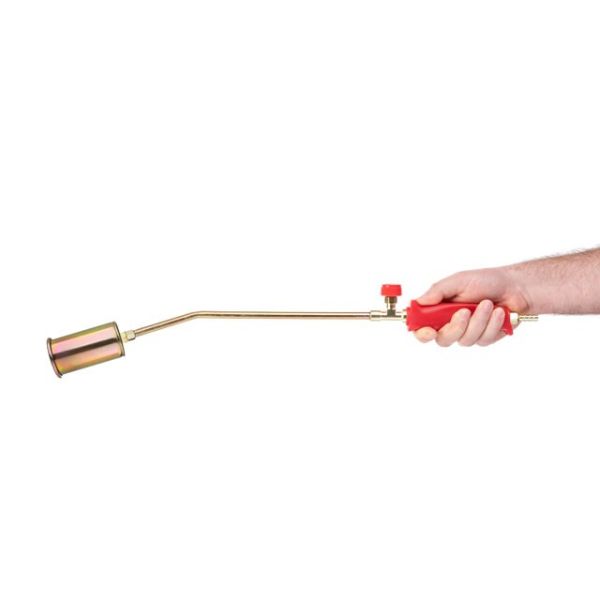 Пальник газовий з регулятором 595 мм, сопло 110 мм, ?45 мм INTERTOOL GB-0040