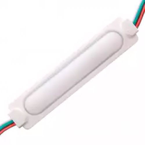 Світлодіодний модуль BIOM BRT XG61 5050-3 led IC 2811 0.72 W 12В FULL RGB з лінзою