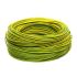 Провід HOROZ CABLE ПВ-3 жовто-зелений 1,5 ГОСТ