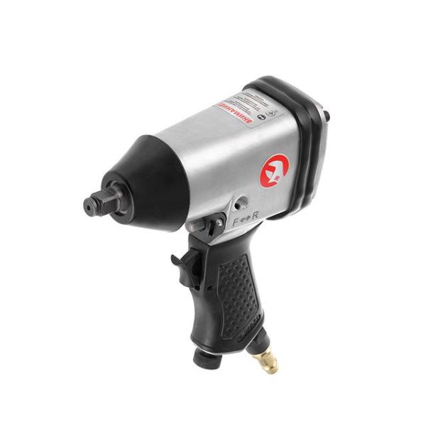 Гайковерт пневматичний у кейсі + набір головок 17 од. 1/2, INTERTOOL PT-1101