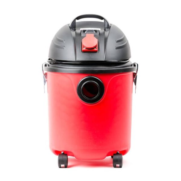 Пилосос будівельний 20 л., 1400 Вт. Сухе, вологе прибирання. Багаторазовий складний фільтр, фільтр-пакет. INTERTOOL DT-1020