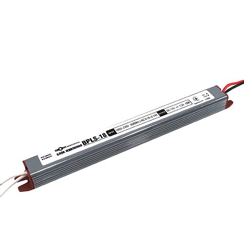 Блок живлення BIOM Professional DC12 18W BPLS-18-12 1.5 А stick