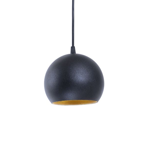 Люстра підвісна Atma Light серії Shade Bowl P150 BlackM/Gold