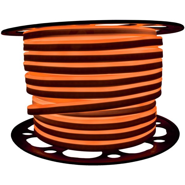 Світлодіодний неон PROLUM Silicone 2835\120 8x16 IP68 12V SERIES "SF" PRO Помаранчевий