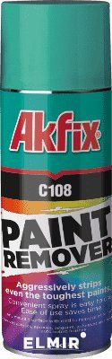 Спрей Akfix C108 для удаления красок Paint Remover 400 мл