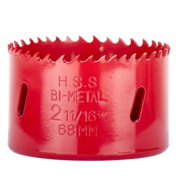 Свердел корончаcтий біметалічний 68 мм INTERTOOL SD-5668