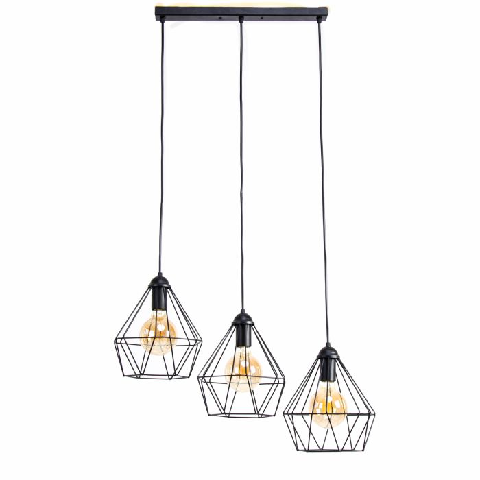 Люстра підвісна Atma Light Cassel Crystal C235-450-3 Black