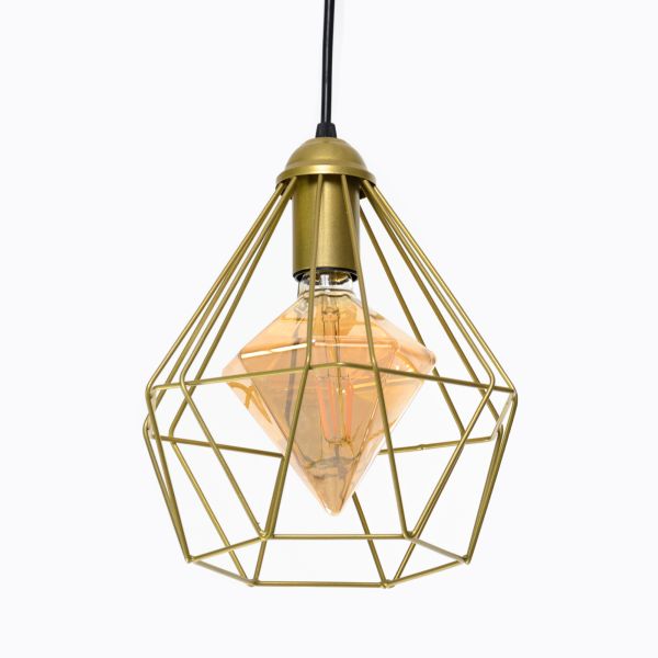 Підвісний світильник стельовий Atma Light серії Crystal P235 Gold