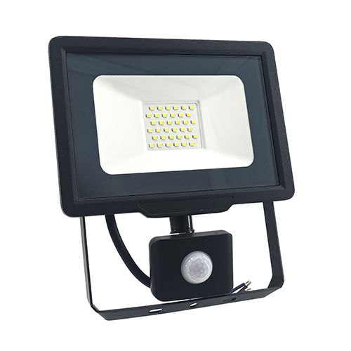 Прожектор LED BIOM S5 30W 6200К з датчиком