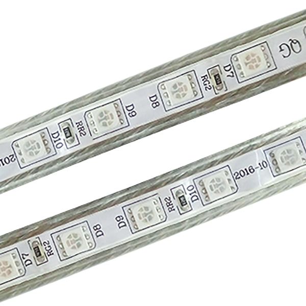 Світлодіодна стрічка BIOM SMD5050-60 220V IP68 Стандарт RGB 1м