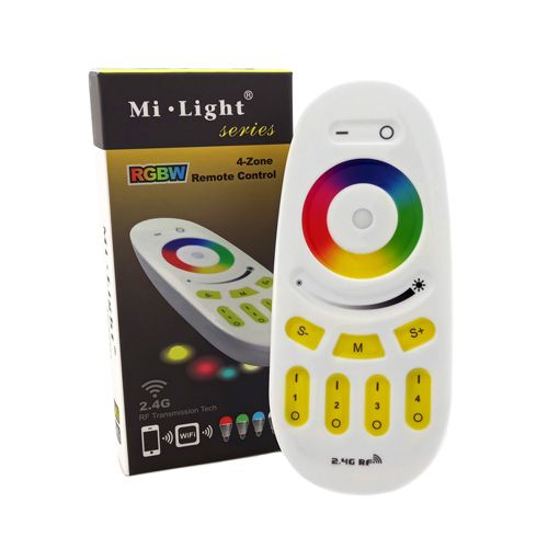 Пульт BIOM ДУ Mi-Light для контролерів 4 zone Білий RF RGB