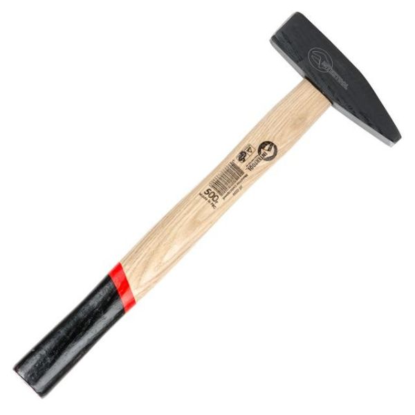 Молоток слюсарний 500г,ручка ясен INTERTOOL HT-0254