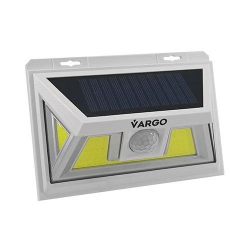 LED світильник на сонячній батареї VARGO 10W c датчиком Білий