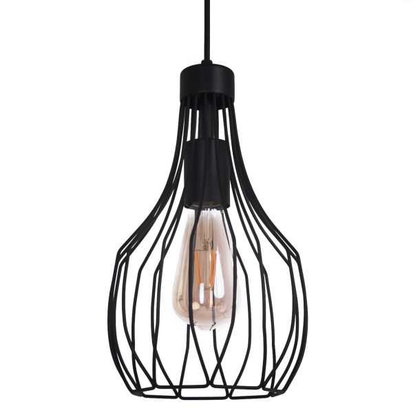 Люстра підвісна Atma Light серії Capella Kegel P180 Black