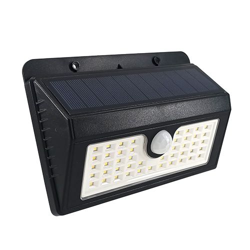 LED світильник на сонячній батареї VARGO 9W SMD c датчиком Чорний