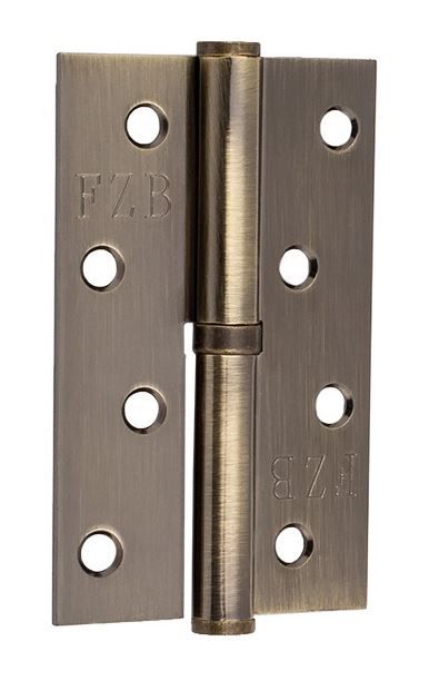 Петля знімна FZB amp; ліва 125*75*2.5 мм \ AB Бронза